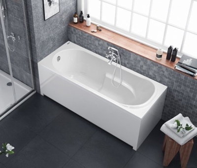 Акриловая ванна Alba Spa Arabella 140х75 прямая фотография