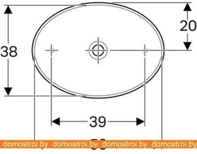 Умывальник Geberit VariForm 500.771.01.2 фотография
