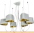 Подвесная люстра LOFT IT LOFT1163-6WH фотография Подвесная люстра LOFT IT LOFT1163-6WH фотография