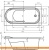 Ванны Riho Columbia 150x75 BA02005 (с ножками и экраном) фотография Ванны Riho Columbia 150x75 BA02005 (с ножками и экраном) фотография