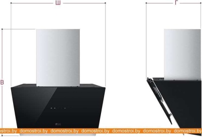 Вытяжка LG HCEZ2427B фотография