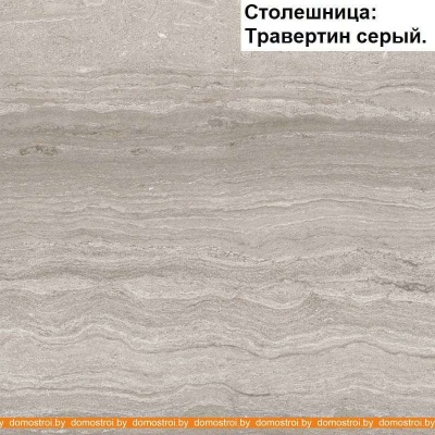 Кухня Интерлиния Мила Лайт 2.1 (ваниль-бетон-травертин) фотография