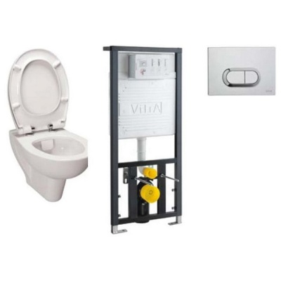Комплект инсталляция и унитаза Vitra S20 Rim-ex 9004B003-7202 фотография