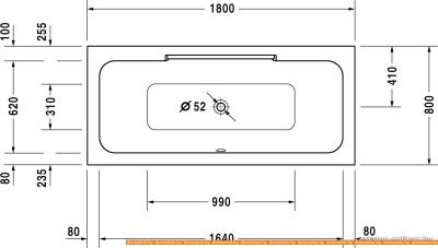 Ванны Duravit DuraStyle 180x80 (700298) фотография