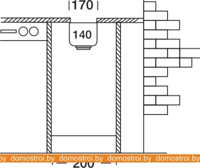 Кухонная мойка Kromevye Undermount EX 003 фотография