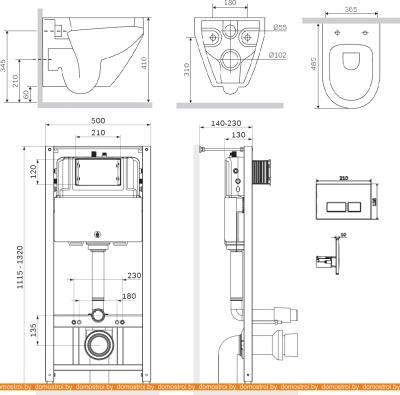 Унитаз AM.PM Spirit 2.0 FlashClean IS47051.701700 фотография