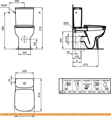 Унитаз Ideal Standard Esedra T282001 фотография