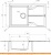 Кухонная мойка Deante Andante Flush ZQN G11F (графитовый металлик) фотография
