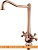 Смеситель Gappo G4065-3 картинка