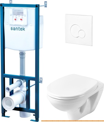 Унитаз Santek Бореаль Пэк 1.WH30.2.464 фотография