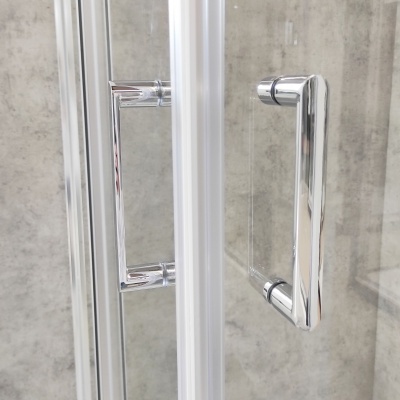 Душевой уголок GoodDoor NEO CR-80-C-CH 80x80 стекла прозрачные (без поддона) фотография