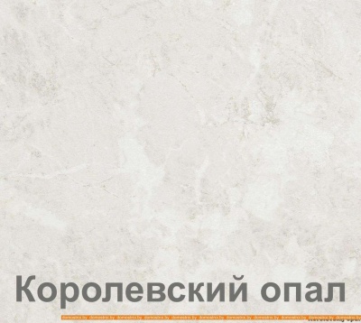 Кухня Кортекс-мебель Корнелия Экстра 1.5x1.5м (белый/береза/королевский опал) фотография