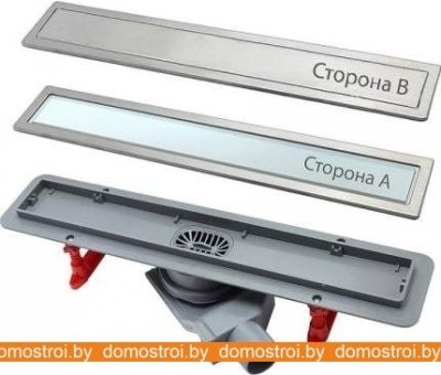 Душевой трап Pestan Confluo Premium White Glass Line 550 фотография