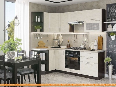 Кухня Vivat Mebel Лофт-03 (nordic oak) фотография