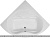 Ванны Vitra Comfort 140x140 картинка