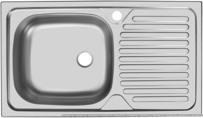 Кухонная мойка Ukinox CLM760.435 GT5K 2L фотография