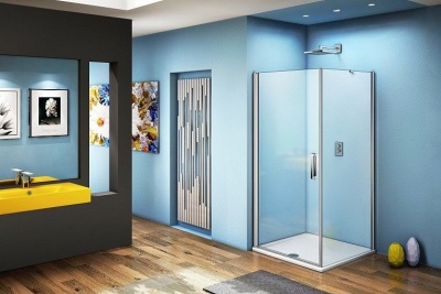 Душевой уголок GoodDoor FANTASY CR-90-С-CH 90x90 стекла прозрачные (без поддона) фотография