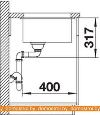 Кухонная мойка Blanco Etagon 700-U (кофе) 525176 фотография