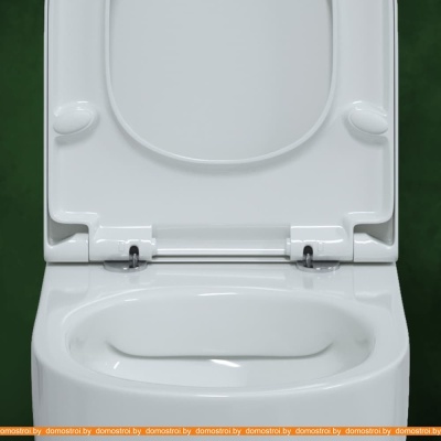 Унитаз Bocchi V-Tondo Rimless (белый) 1417-001-0129+A0374-001 фотография