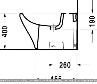Биде Duravit DuraStyle 2283100000 фотография