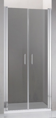 Душевая дверь Adema НАП ДУО-80/NAP DUO-80 80x195 тонированное стекло фотография