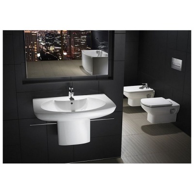 Подвесной унитаз Roca Senso [7346517000 + 801511004] без бачка с крышкой фотография
