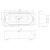 Акриловая ванна VentoSpa Deria 180x80 фотография