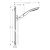Душевая стойка Hansgrohe PuraVida Unica [27853000] фотография