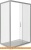 Душевой уголок Good Door Infinity WTW + SP 110x90 (прозрачное/хром) фотография