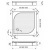 Мраморный душевой поддон Relisan Square 80x80x13.5 фотография Мраморный душевой поддон Relisan Square 80x80x13.5 фотография