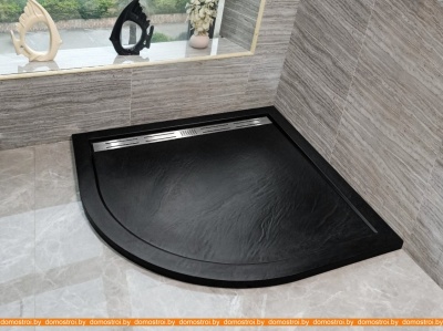 Душевой поддон WeltWasser TRR 90 Stone-BL 90x90 фотография