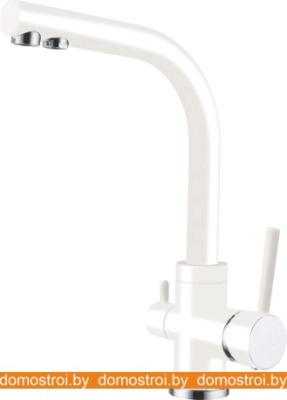 Смеситель Ganzer Rein GZ 16025F (белый) фотография