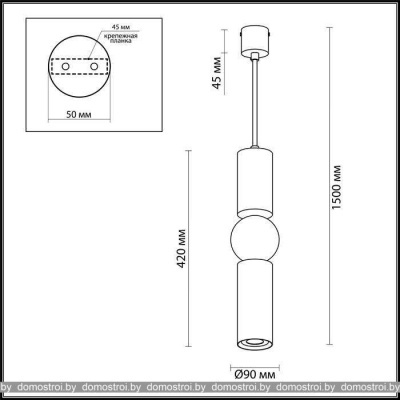 Подвесная люстра Odeon Light Sakra 4071/5L фотография