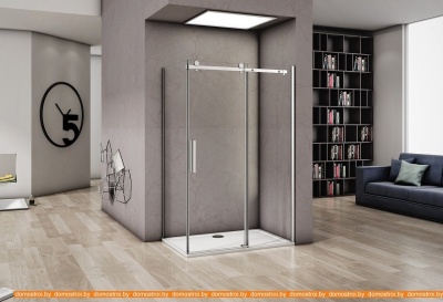 Душевой уголок Good Door Altair WTW+SP 130x90 (прозрачное/хром) фотография