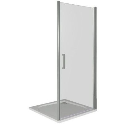 Душевая дверь GoodDooor FANTASY DR-100-С-CH 100x185 прозрачные стекла фотография