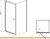 Душевой уголок Radaway Twist DW+S 80x100 (382001-01 + 382013-01) фотография