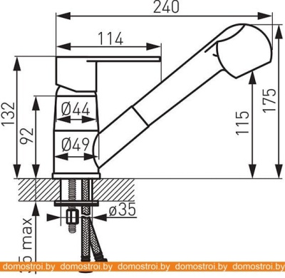 Смеситель Ferro Algeo BAG8-12 фотография