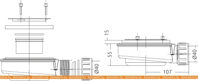 Сифон с переливом Radaway HS1 фотография