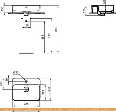Умывальник Ideal Standard Strada II T296601 фотография