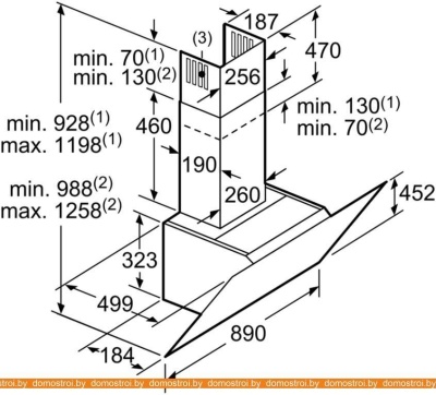 Вытяжка Bosch DWK97JM20 фотография