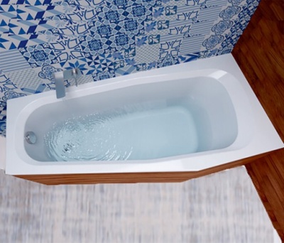 Акриловая ванна Alba Spa Siena left 160x75 угловая фотография