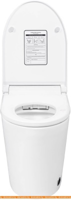 Унитаз Brunnen WAL BW-2402 (автоподъем/опускание крышки) фотография