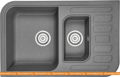 Кухонная мойка Granula 7803 (графит) фотография