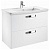 Тумба под умывальник Roca The Gap 60 ZRU9302734 белая картинка