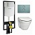 Комплект инсталляция и унитаза Vitra S50 9003B003-7200 картинка