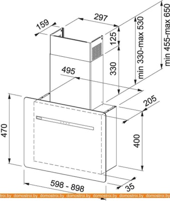 Вытяжка Franke Smart Flat FSFL 905 BK 330.0489.612 фотография