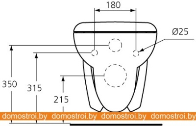 Унитаз Ideal Standard Eurovit W705501 фотография