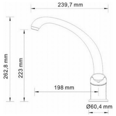 Смеситель WasserKraft Rossel 2807 фотография