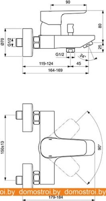 Смеситель Ideal Standard CeraPlan III B0718AA фотография