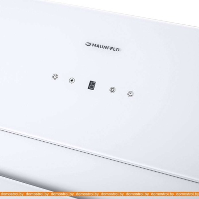 Вытяжка MAUNFELD Mersey 60 (нержавеющая сталь\белое стекло) фотография